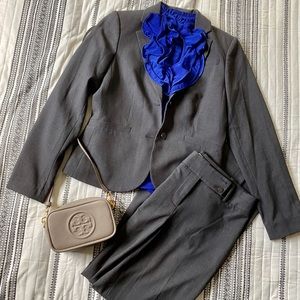 Calvin Klein gray suit pants